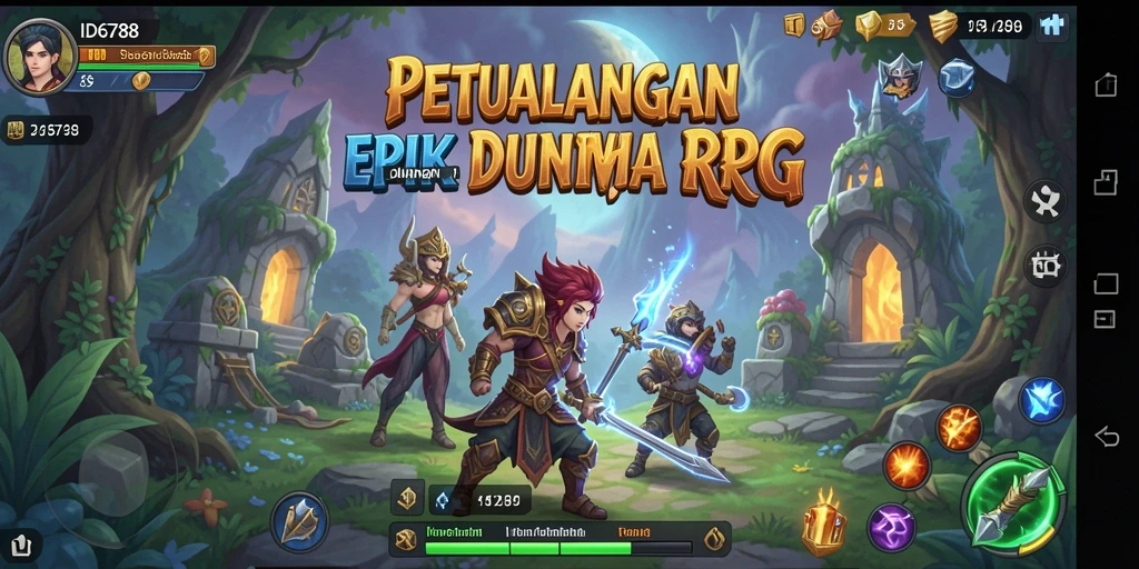 Menampilkan gameplay RPG yang mendebarkan di ID6788.
