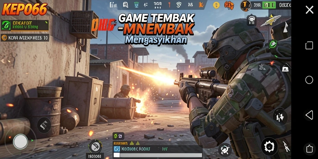 Tampilan gameplay seru dalam permainan KEPO66 dengan grafis menarik.