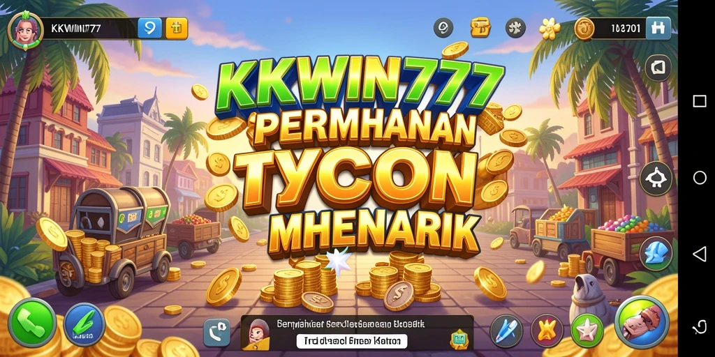 Screenshot menampilkan gameplay Tycoon yang seru dan menantang.